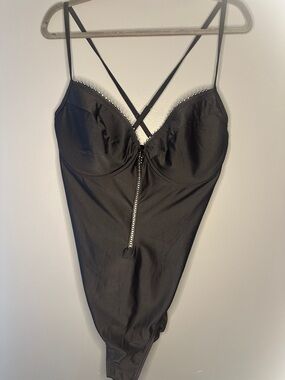 Vtg sun streak by newport news One Piece Swimsuit Size 22 sequins glam